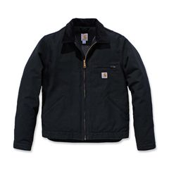 Carhartt Μπουφάν Duck Detroit jacket black | Μαύρο - L