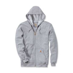 Carhartt Φούτερ zip hooded sweatshirt heather grey | Γκρι | MPN K122HGY - 2XL