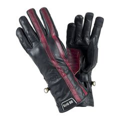 By City Δερμάτινα Γάντια Μοτοσυκλέτας Oslo gloves, black - L