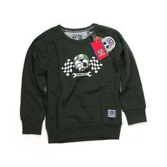 Φούτερ Bobby Bolt Sir Bobby sweater army green - 134/140