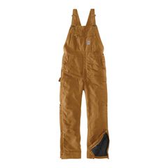 Carhartt Ολόσωμη Φόρμα Εργασίας Duck insulated bib overall carhartt brown | Καφέ 102776-211 - M
