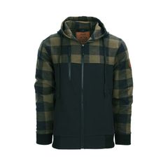 Fostex Garments Αδιάβροχο Μπουφάν με Κουκούλα Lumbershell jacket black/olive - XL