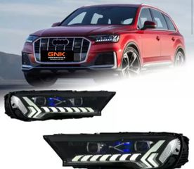 ΦΑΝΑΡΙΑ ΕΜΠΡΟΣ LED headlights Audi Q7 LED headlights with sequential turn signals and LED bi-xenon projector 2020-2023