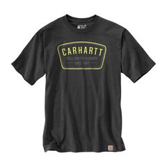 Carhartt Μπλούζα Κοντομάνικη Crafted graphic T-shirt carbon heather | Γκρι Σκούρο MPN 105646-CRH - M