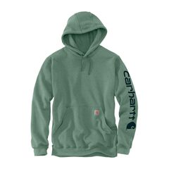 Carhartt Φούτερ Sleeve logo hoodie jade heather | Φυστικί MPN K288-GA0 - L