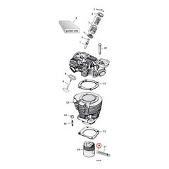 Retaining rings, piston wrist pin. Snap ring-thumb-1