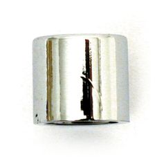 Button cap handlebar switch, long. Chrome