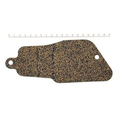 James, gasket starter cover plate. Cork