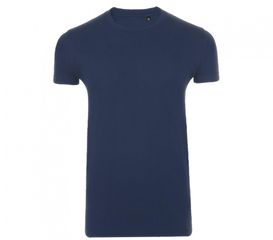 SOL'S IMPERIAL FIT 00580 Ανδρικό T-shirt Jersey 190g/m 100% Βαμβάκι Ringspun σεμί-πενιέ FRENCH NAVY-319