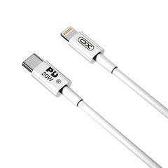 XO NB-Q189B PD 20W Καλώδιο Φόρτισης + Data Type-C Σε Lightning 2m
