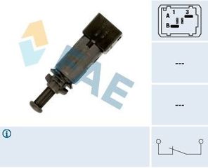 Διακόπτης των φώτων φρένων DACIA / NISSAN / OPEL / RENAULT 7700414986, 25320-00QAB, 9160984, 4500684