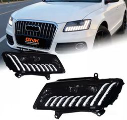 ΦΑΝΑΡΙΑ ΕΜΠΡΟΣ All-LED Headlight Audi Q5 running lights, dynamic turn signals, and projector 2008/2016