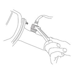 Lisle, dual drive  3/8" - 1/2"  oxygen sensor socket-thumb-1