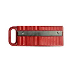 LISLE 1/4" MAGNETIC SOCKET HOLDER, RED-thumb-1