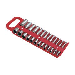 LISLE 1/4" MAGNETIC SOCKET HOLDER, RED-thumb-3