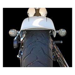 Custom Dynamics billet LED taillight chrome with clear lens-thumb-2