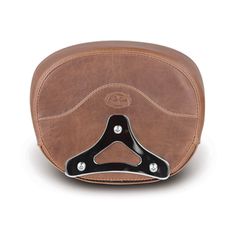 Mustang, sissy bar back pad. Brown-thumb-1
