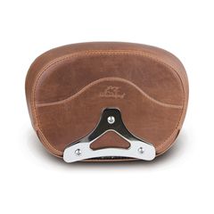 Mustang, sissy bar back pad. Brown. Diamond-thumb-1