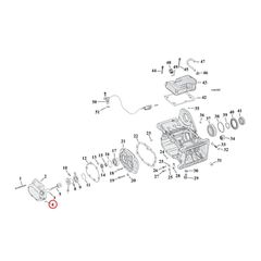 Cometic o-ring, clutch cable-thumb-1