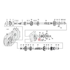 COMETIC OIL SEAL, TRANSM. MAINSHAFT
