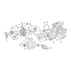 Cometic, cam cover gaskets. .032" AFM