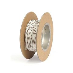 NAMZ, wire on spool. 18 gauge, 100ft. White/Brown