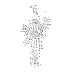 MIKUNI TOP COVER SCREW