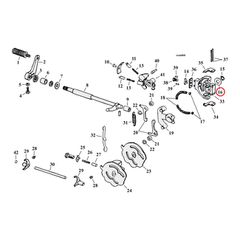 THRUST WASHER, SHIFTER CAM-thumb-1