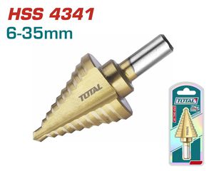 Total TAC7563501 Σετ 30 Κωνικά Τρυπάνια HSS Τιτανίου για Μέταλλο