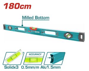 Total TMT218028 Αλφάδι Αλουμινίου 180εκ.