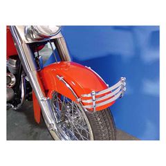 Front fender rail 'Cheese Grater'. Chrome-thumb-1