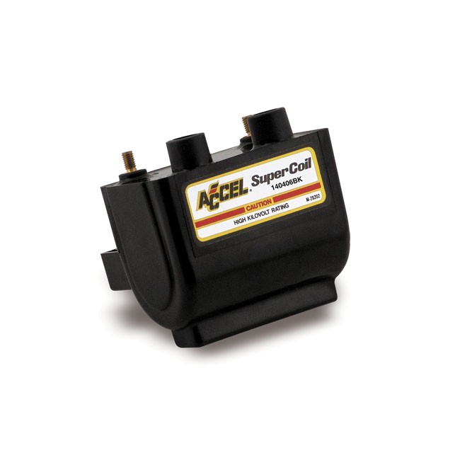 Accel HEI Super coil black, 12V / 4.7 ohm