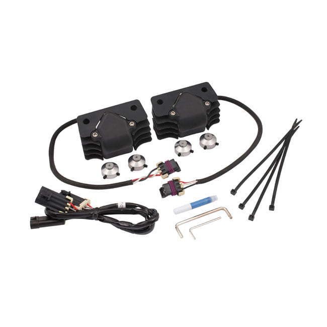 Accel, Stealth Cop super coil kit short. Black