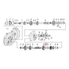 THRUST WASHER 1ST GEAR C-SHAFT .085 INCH