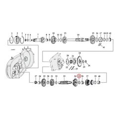THRUST WASHER 1ST GEAR C-SHAFT