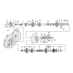 THRUST WASHER 1ST GEAR C-SHAFT