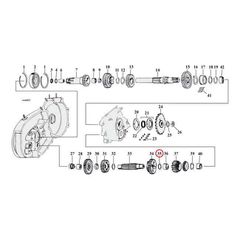 THRUST WASHER 1ST GEAR C-SHAFT