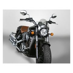 National Cycle Flyscreen® LS Light tinted, chrome-thumb-1