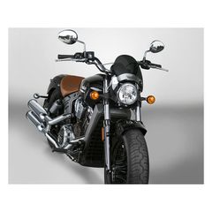 National Cycle Flyscreen® LS dark tinted, chrome-thumb-2