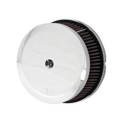 K street metal high-flow air intake Hammer, chrome
