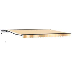 Χειροκίνητο πλαίσιο τέντας με LED 4 x 2 m 3420783