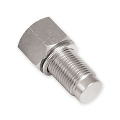 S, compression release hole plug