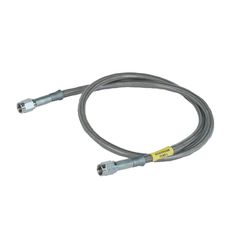 Goodridge brake line kit clear coated stainless, 15" long