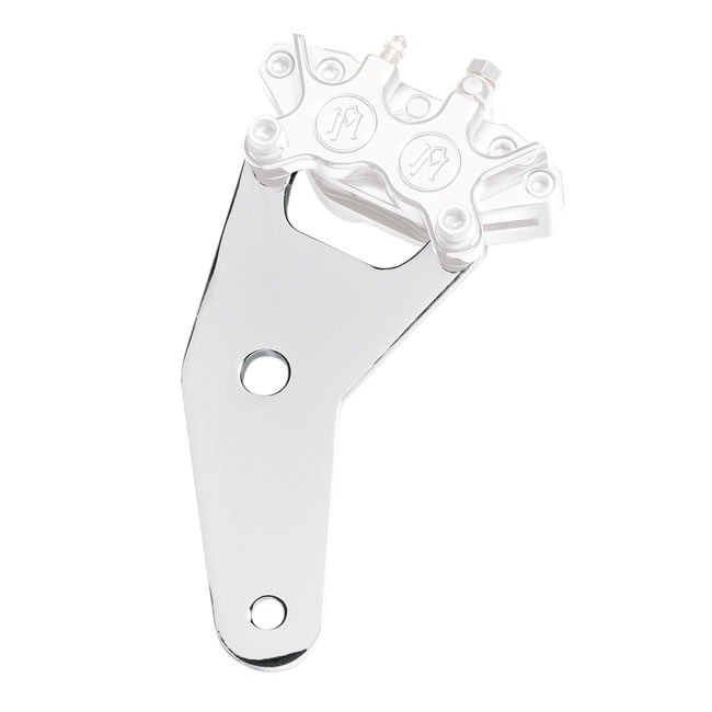 PM, rear 4-p caliper bracket, 11.5". Chrome
