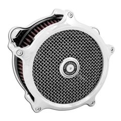 PM, 'Super Gas Interchange' air cleaner kit. Chrome