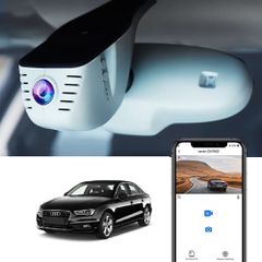 Audi A3 8V (Factory Look) 4K OEM Κάμερα Καταγραφής - Διπλό Κρυφό DVR 4K για AUDI A3 (2012-2016) μαύρο ή γκρι (Parking monitor option)