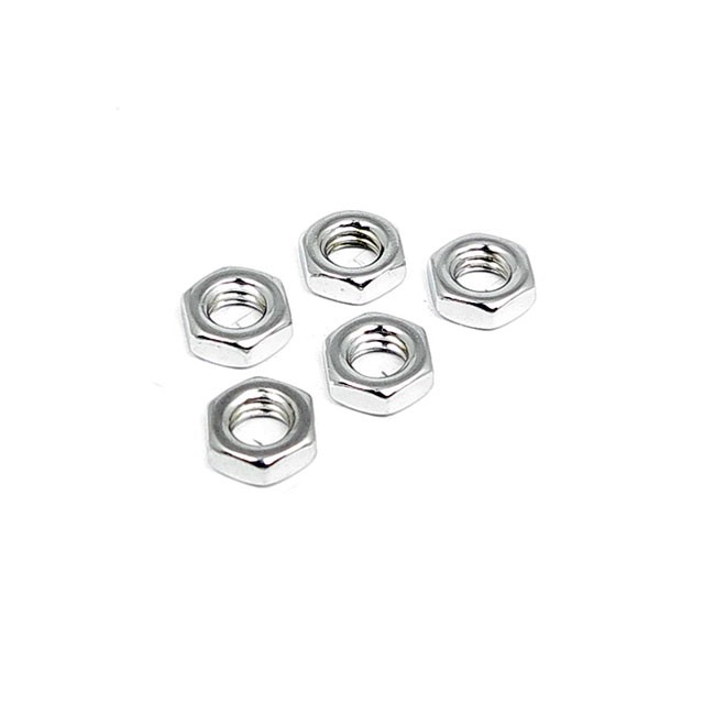 M8 X 1.25 JAM NUT STAINLESS - 25 PACK