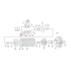 Release coupling, clutch-thumb-2