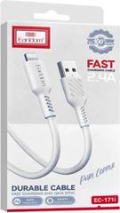 Earldom Καλώδιο Usb Φόρτισης Και Μεταφοράς Δεδομένων EC-171I Με Lightning 2.4A