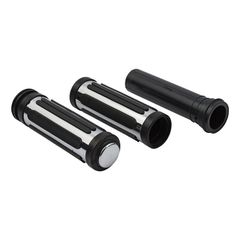 Χειρολαβές Μοτοσυκλέτας για Harley Davidson '08 - '25 with e-throttle | Handlebar Grip Set Cushion Stripe